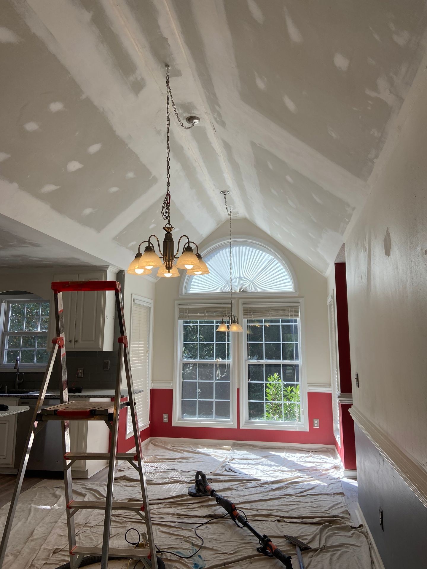 Ceiling Texture Removal Service (Popcorn Ceiling)
